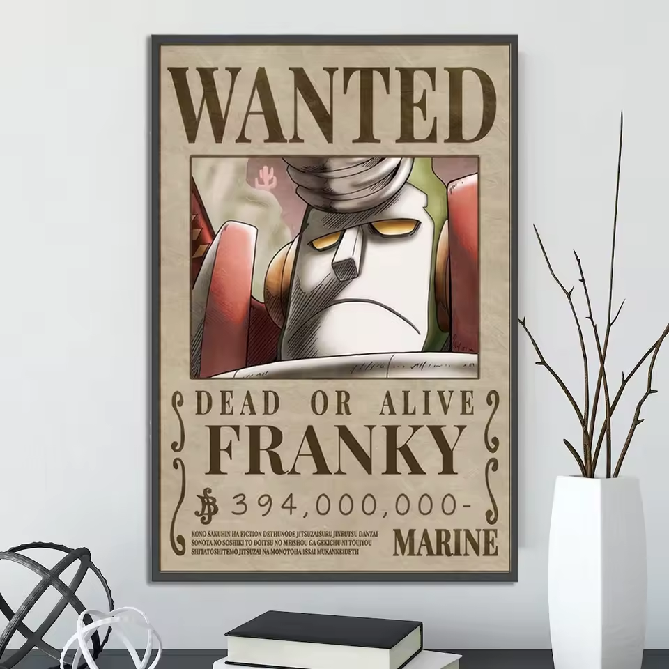 One Piece Wanted Poster