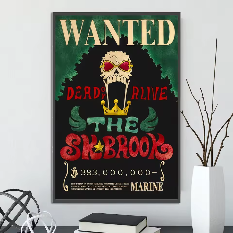 One Piece Wanted Poster