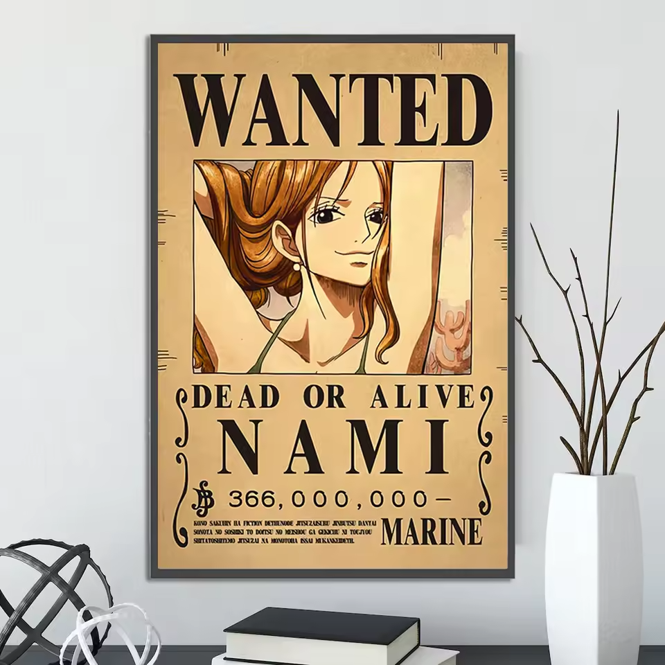 One Piece Wanted Poster
