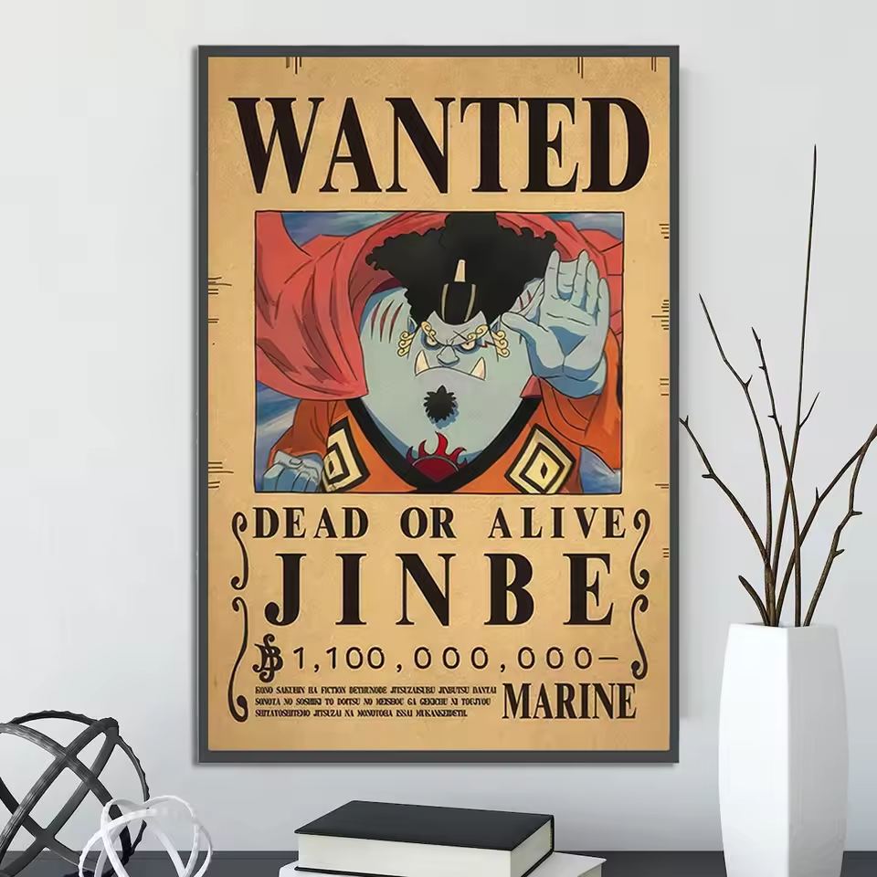 One Piece Wanted Poster