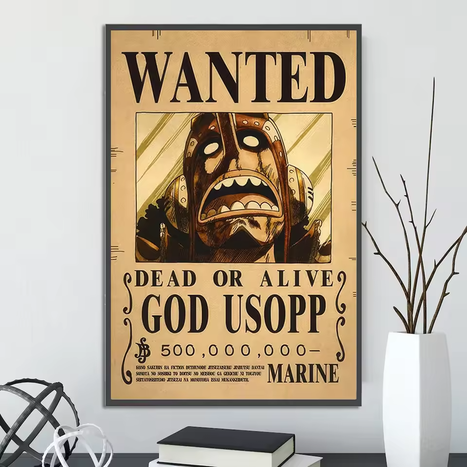One Piece Wanted Poster
