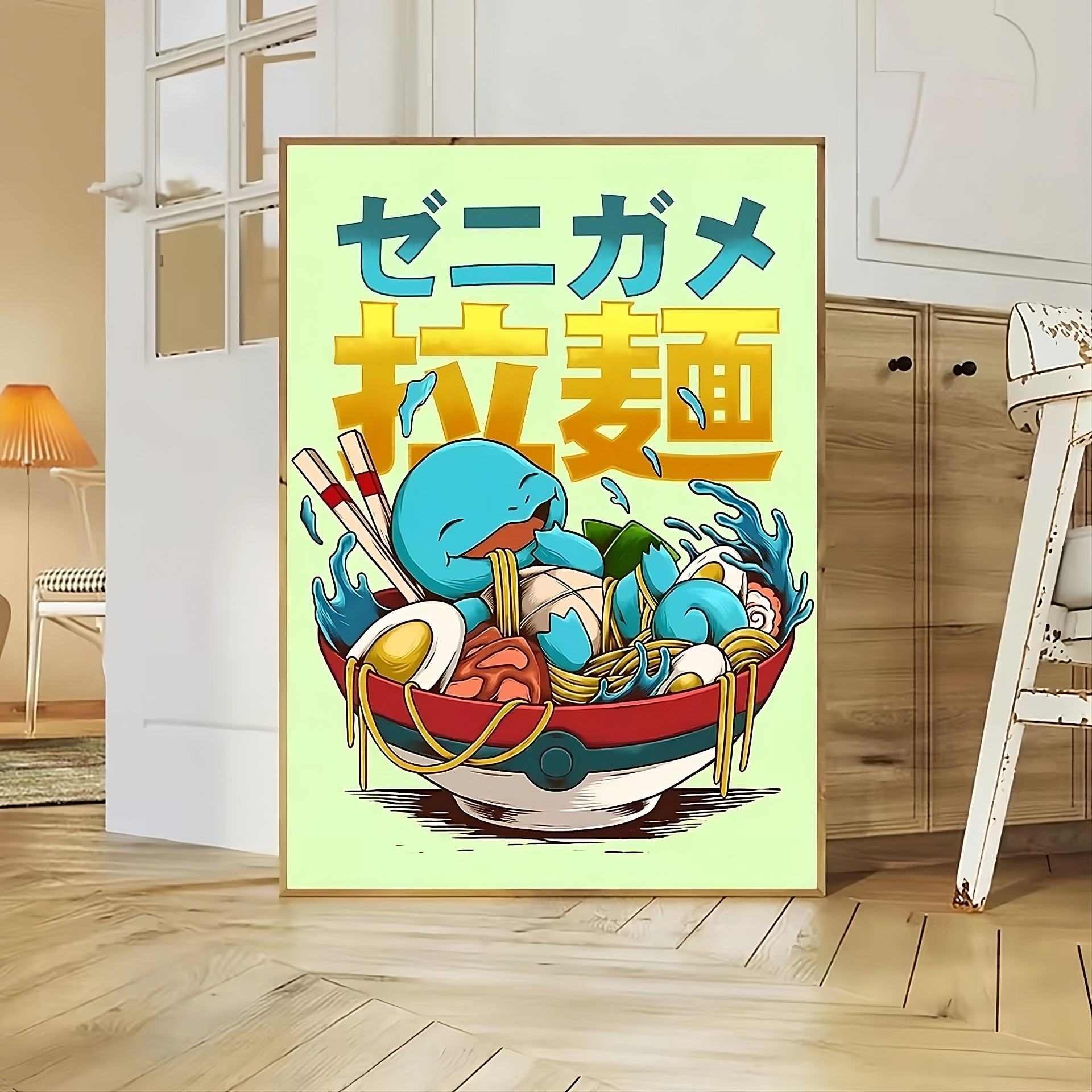 Pokémon Ramen Poster Collection – Anime Wall Art Set