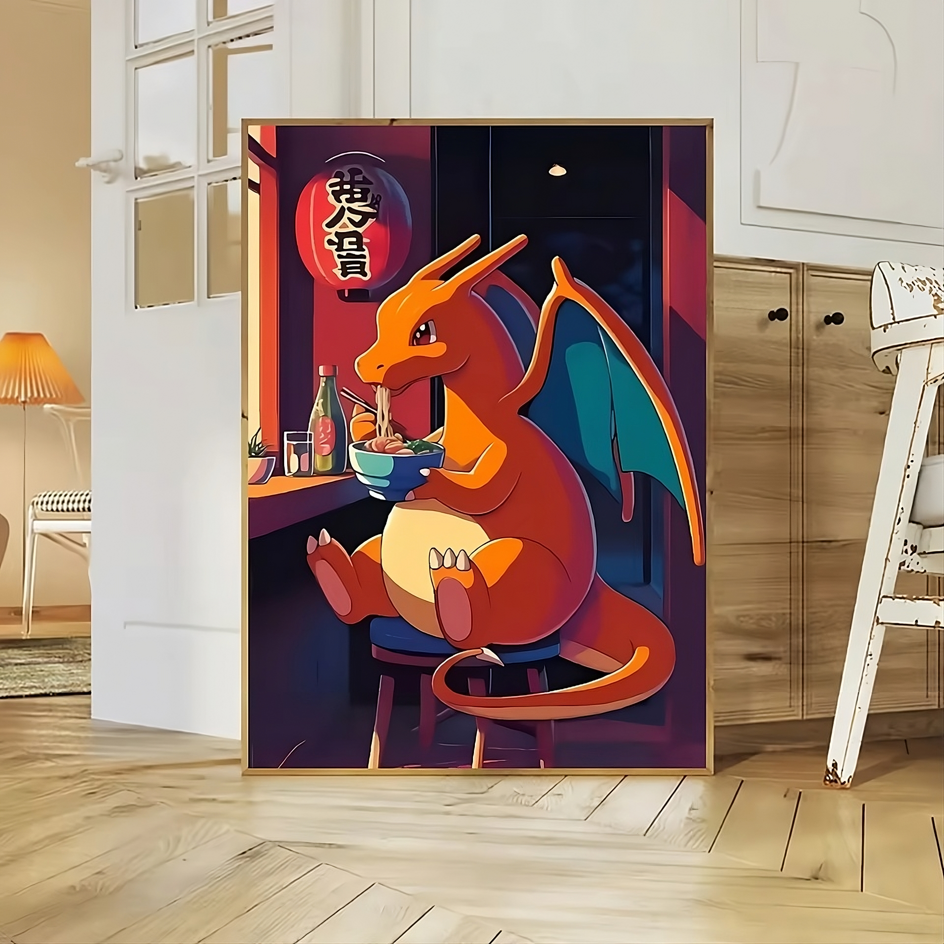 Pokémon Ramen Poster Collection – Anime Wall Art Set