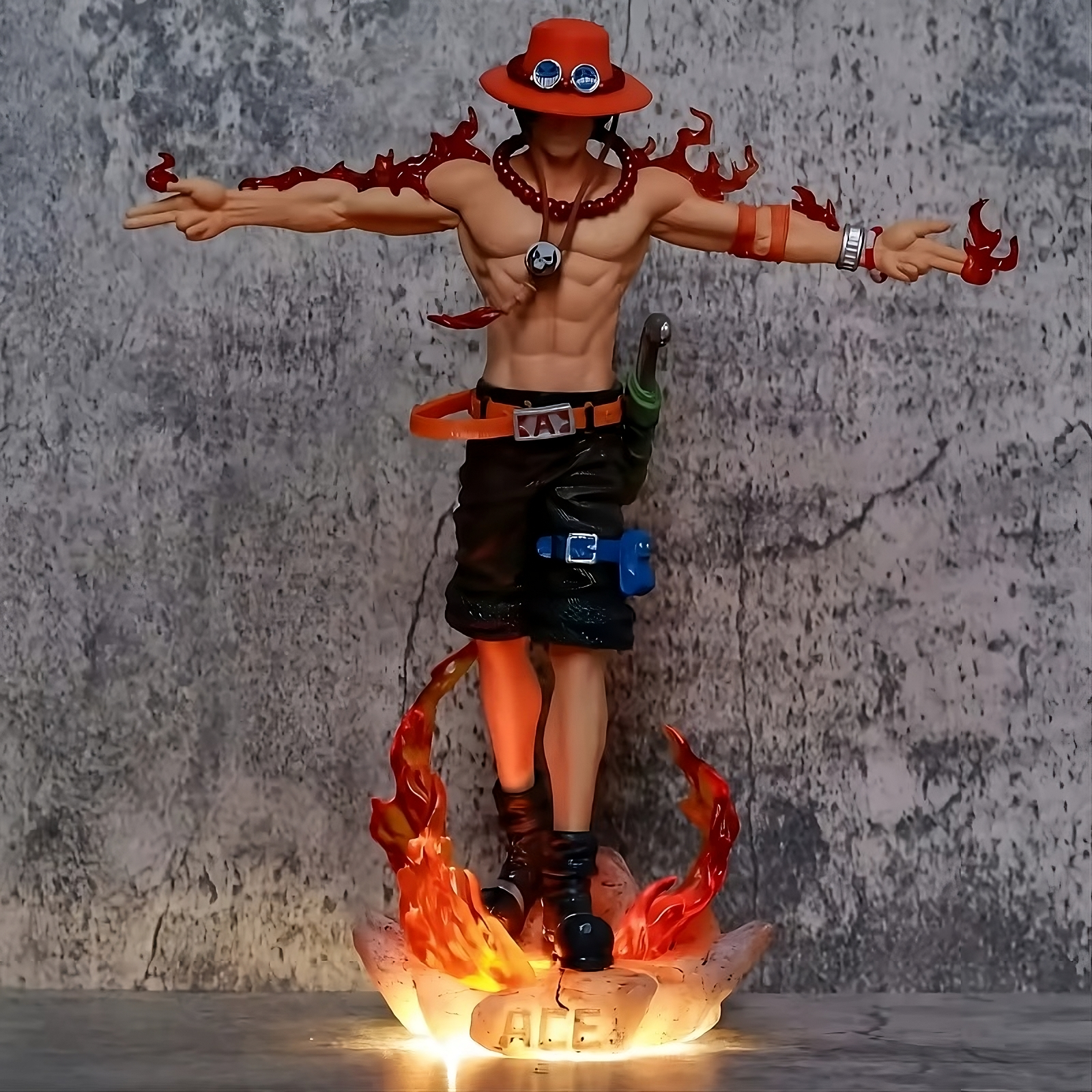 One Piece – Portgas D. Ace 28cm Light-Up Action Figure
