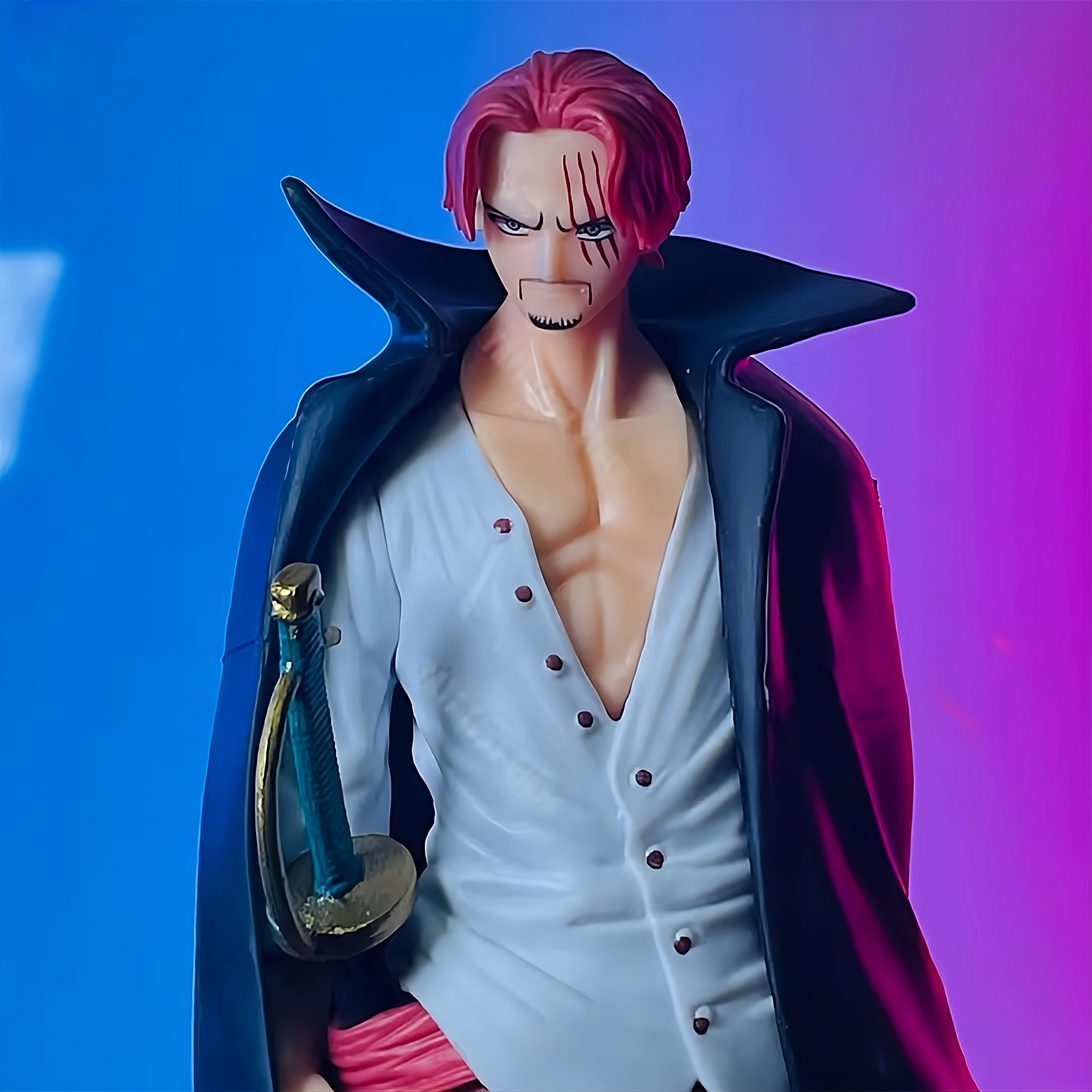 One Piece – Red-Haired Shanks Anime Figure | 18cm PVC Collectible