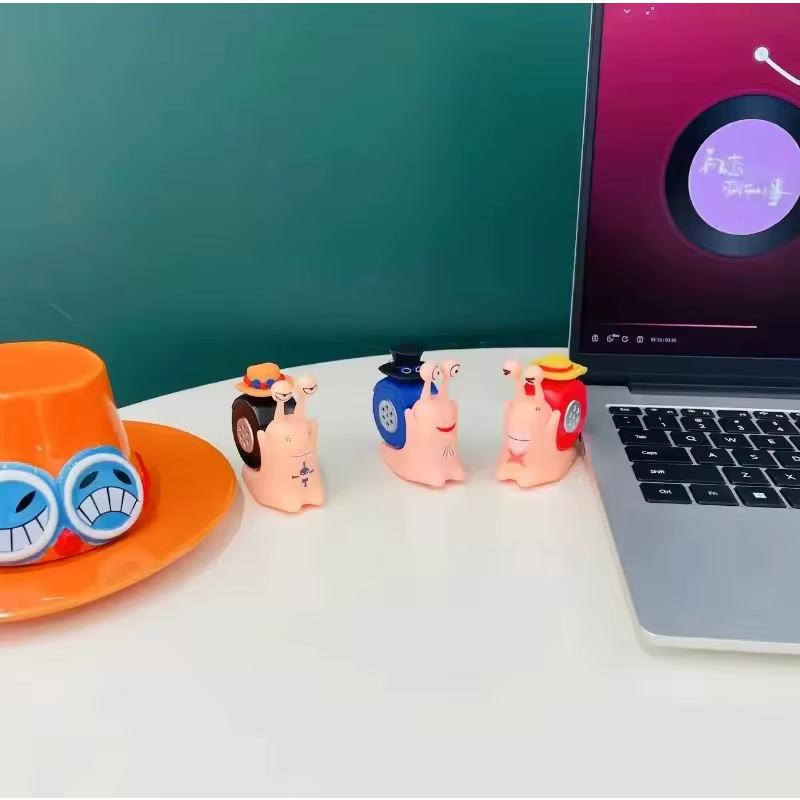 One Piece Den Den Mushi Recordable Voice Keychain Speaker