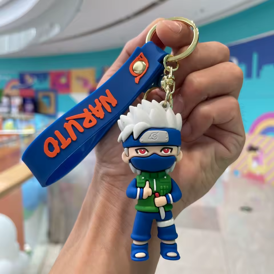 Naruto Anime Figure Keychain Collection – PVC Chibi Style
