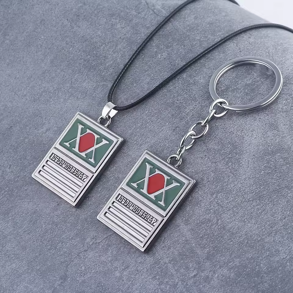 Hunter x Hunter License Pendant Keychain/Necklace