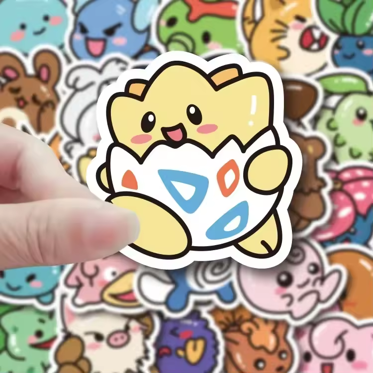 Kawaii 50PCS  Pokémon Stickers