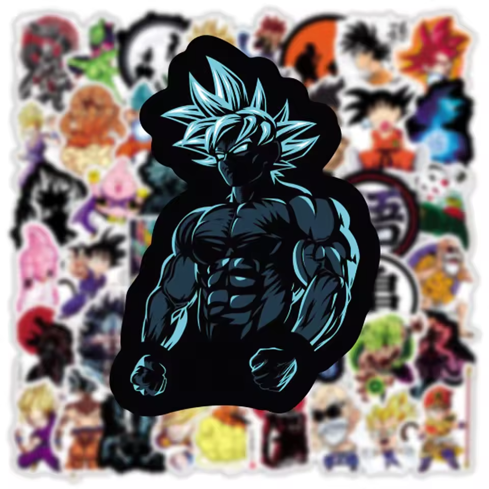 Dragon Ball 50pcs Waterproof Stickers