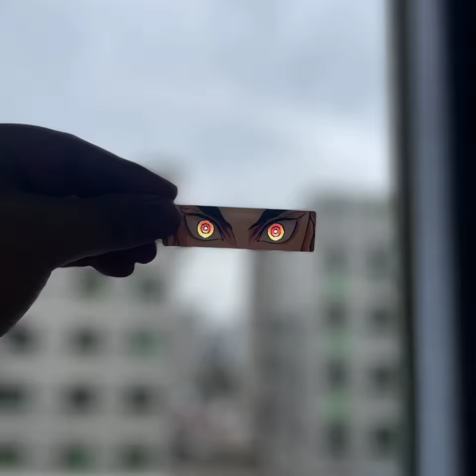 Luminous Eyes Demon Slayer Keychain