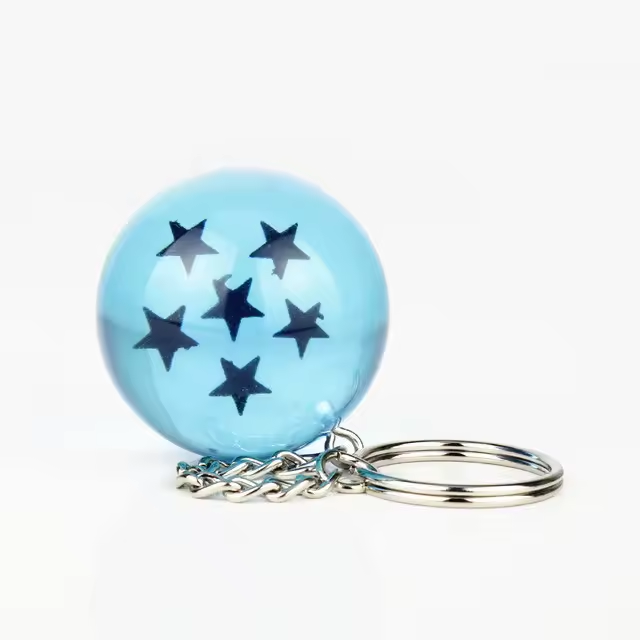 Anime Dragon Ball Keychain Set