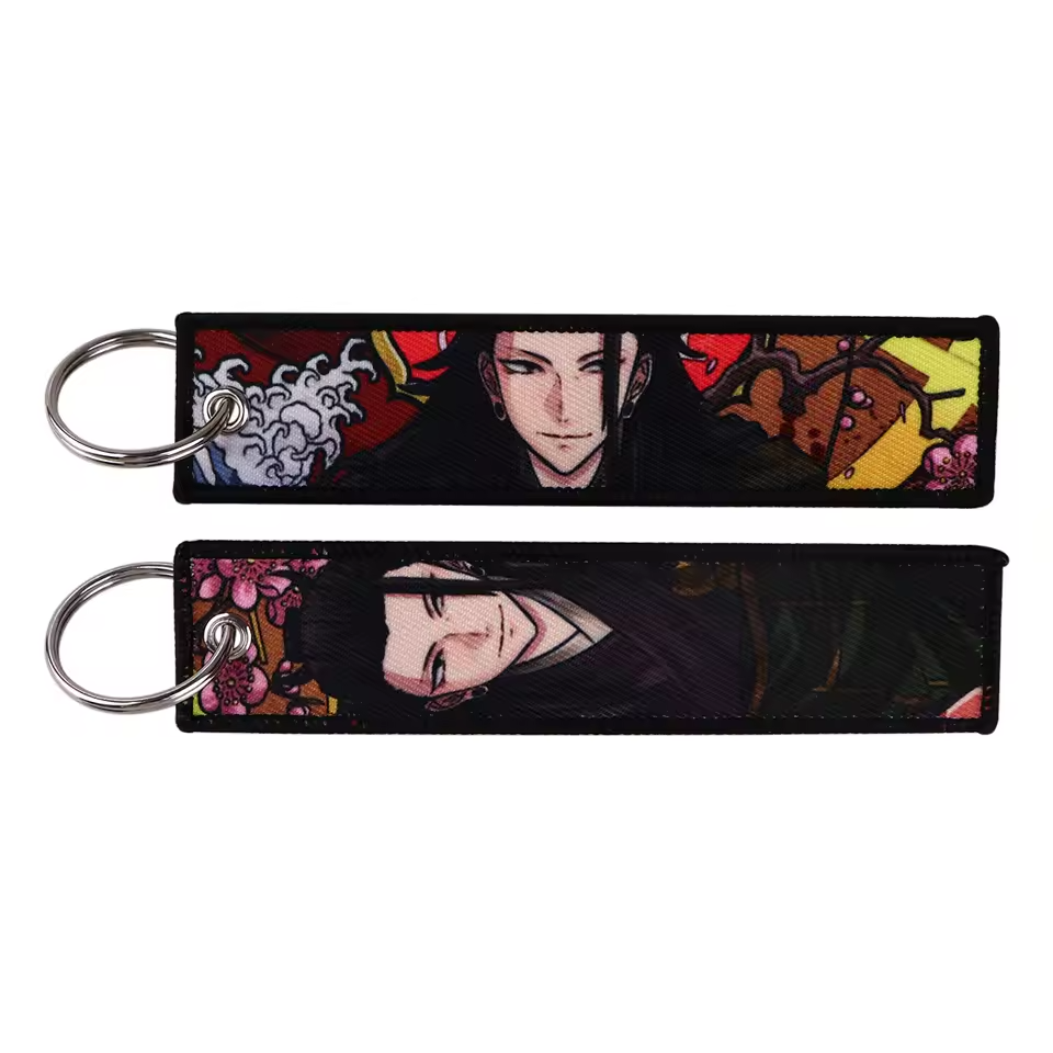 Jujutsu Kaisen Embroidered Keychain Collection