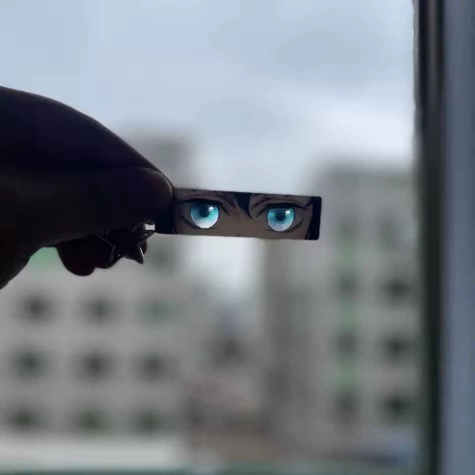 Luminous Eyes Demon Slayer Keychain