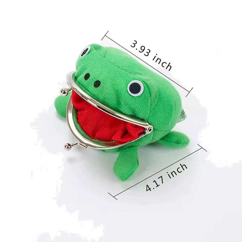Naruto Frog Coin Purse – Cute Plush Wallet