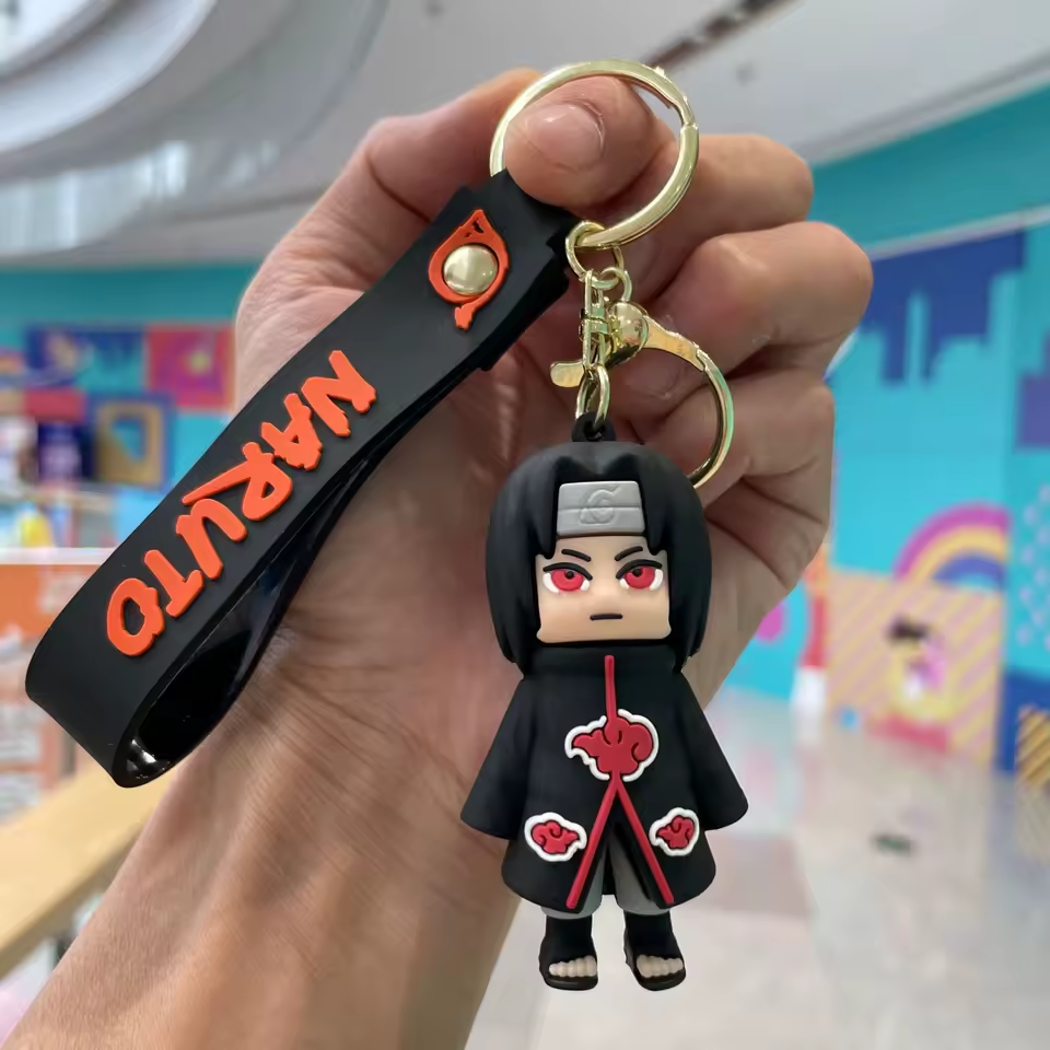 Naruto Anime Figure Keychain Collection – PVC Chibi Style