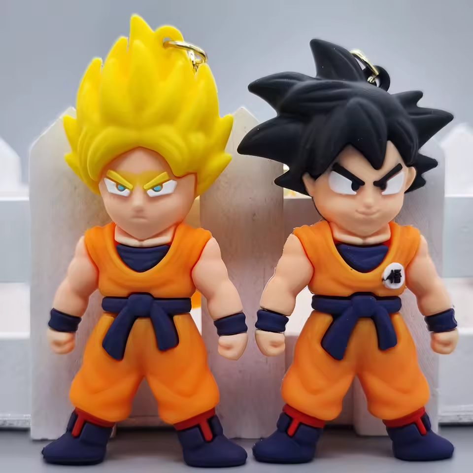 Anime Dragon Ball Keychain Set