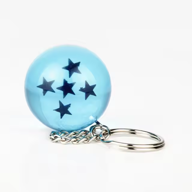 Anime Dragon Ball Keychain Set