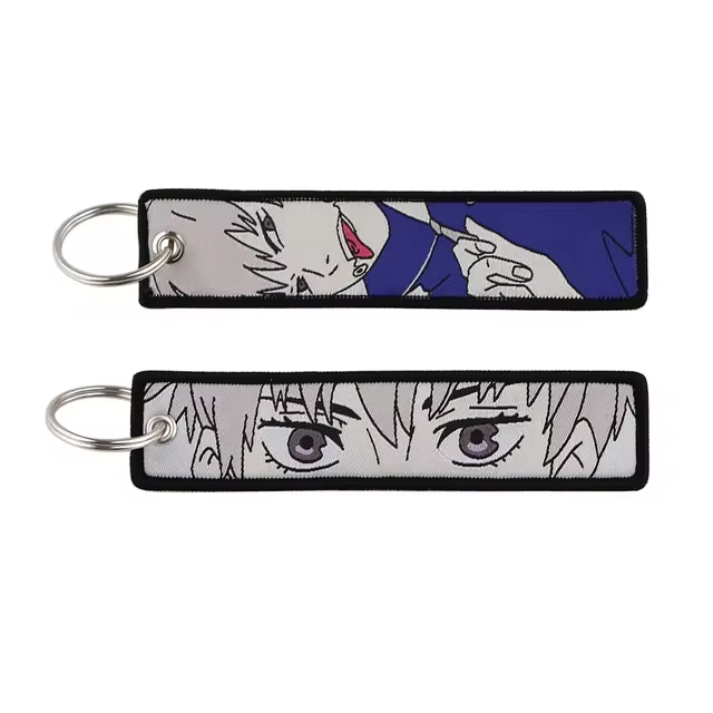 Jujutsu Kaisen Embroidered Keychain Collection