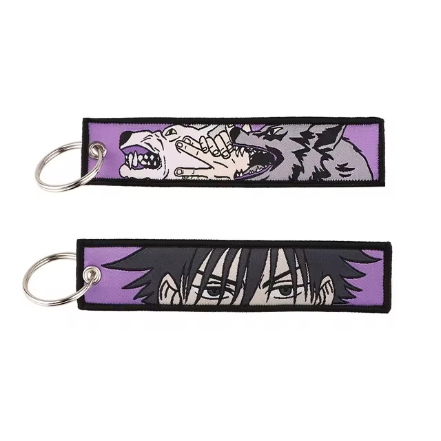 Jujutsu Kaisen Embroidered Keychain Collection