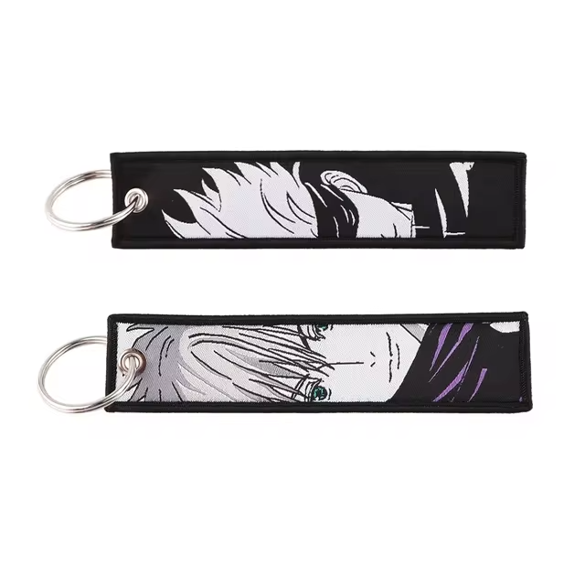 Jujutsu Kaisen Embroidered Keychain Collection