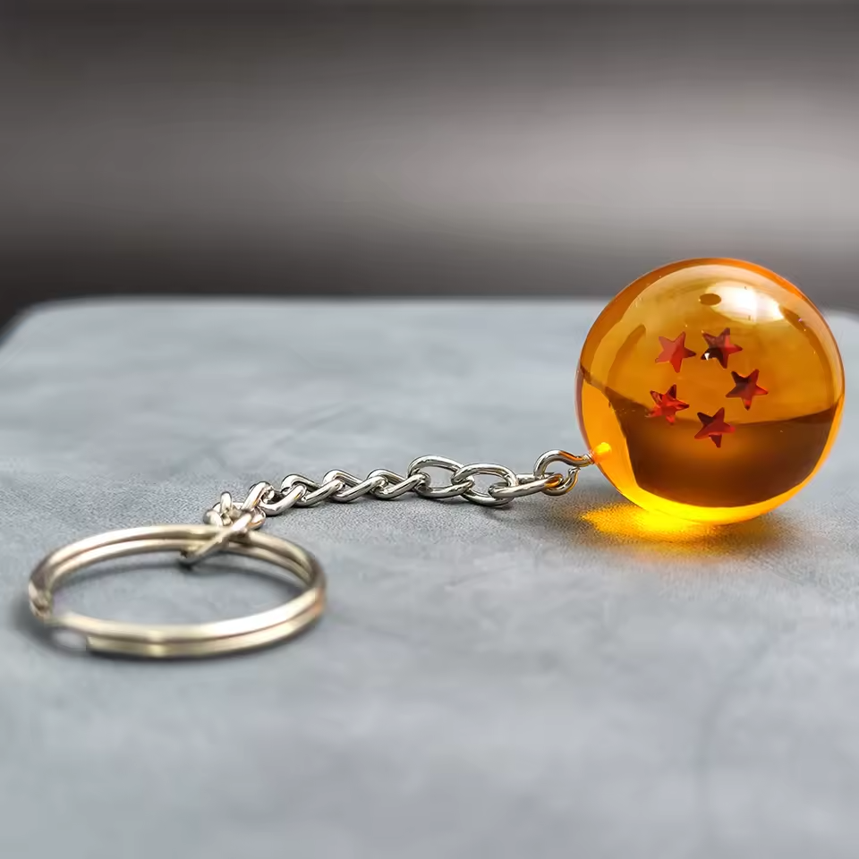 Anime Dragon Ball Keychain Set