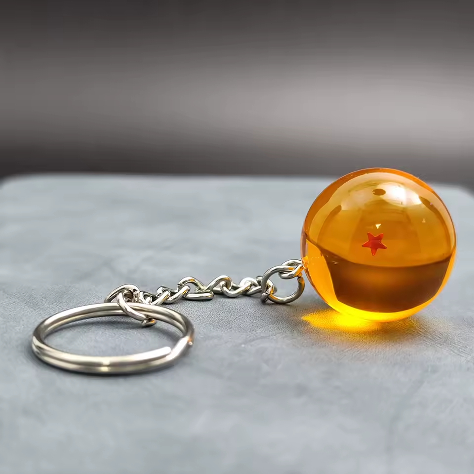 Anime Dragon Ball Keychain Set