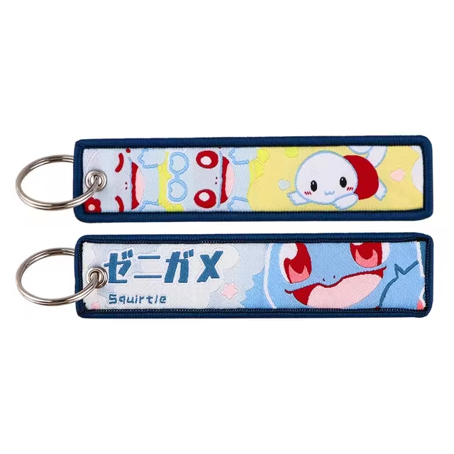 Anime Embroidered Keychain – Pokémon Series