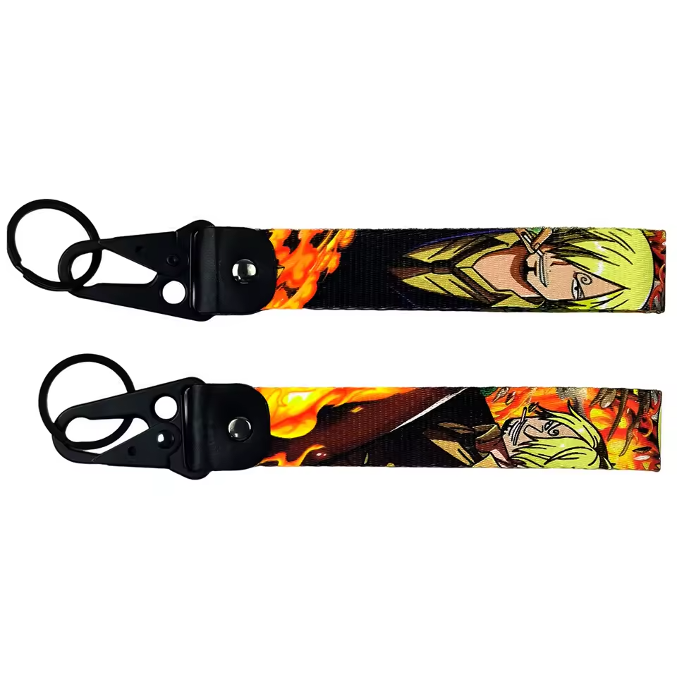 One Piece Lanyard Keychain