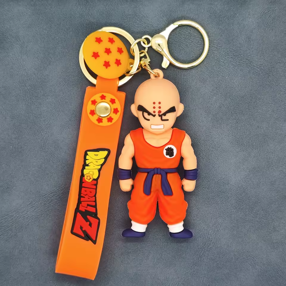 Anime Dragon Ball Keychain Set
