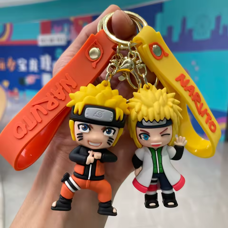 Naruto Anime Figure Keychain Collection – PVC Chibi Style