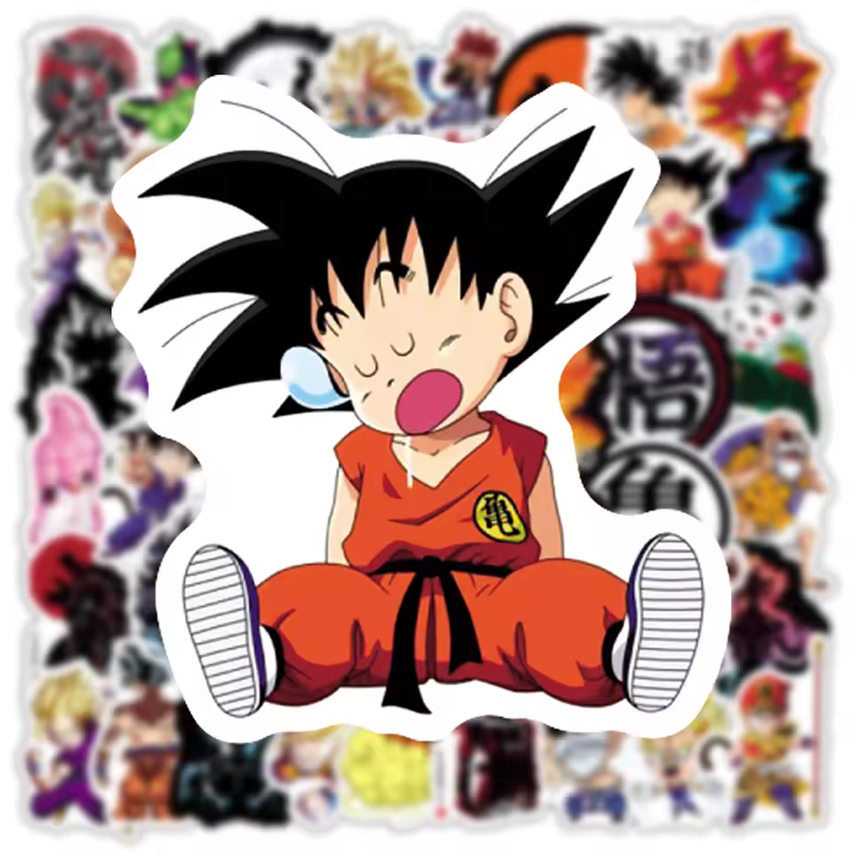 Dragon Ball 50pcs Waterproof Stickers