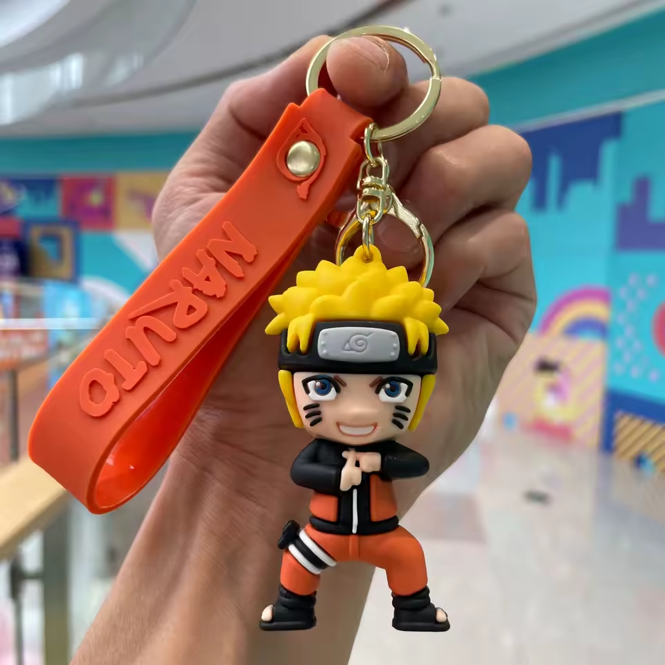 Naruto Anime Figure Keychain Collection – PVC Chibi Style