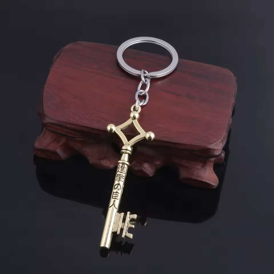 Attack on Titan Keychain – Wings of Freedom & Iconic Symbols Collection