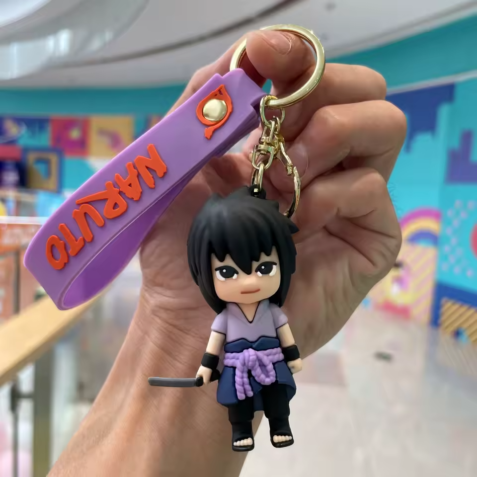 Naruto Anime Figure Keychain Collection – PVC Chibi Style