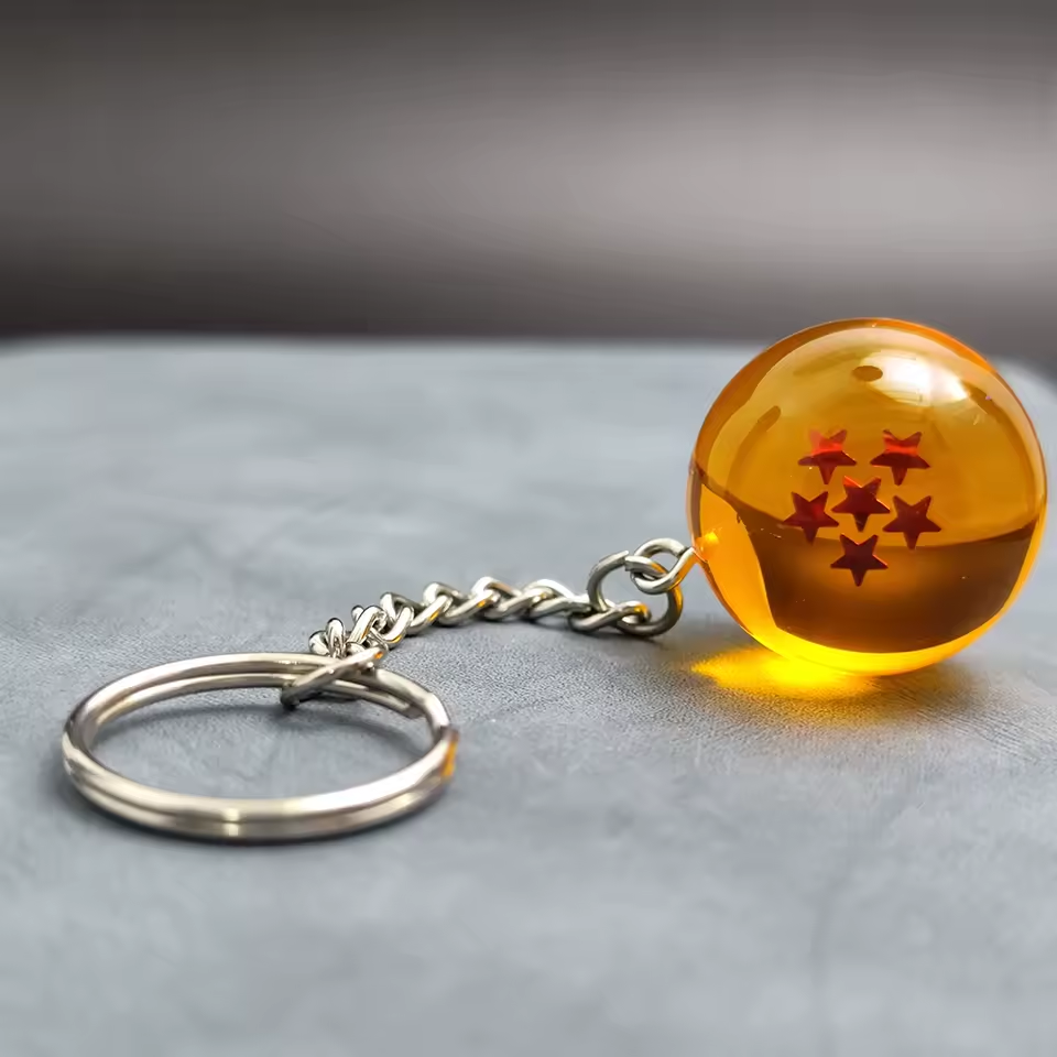 Anime Dragon Ball Keychain Set