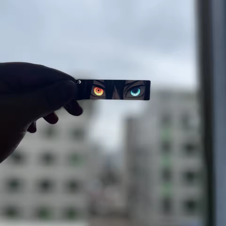 Luminous Eyes Demon Slayer Keychain