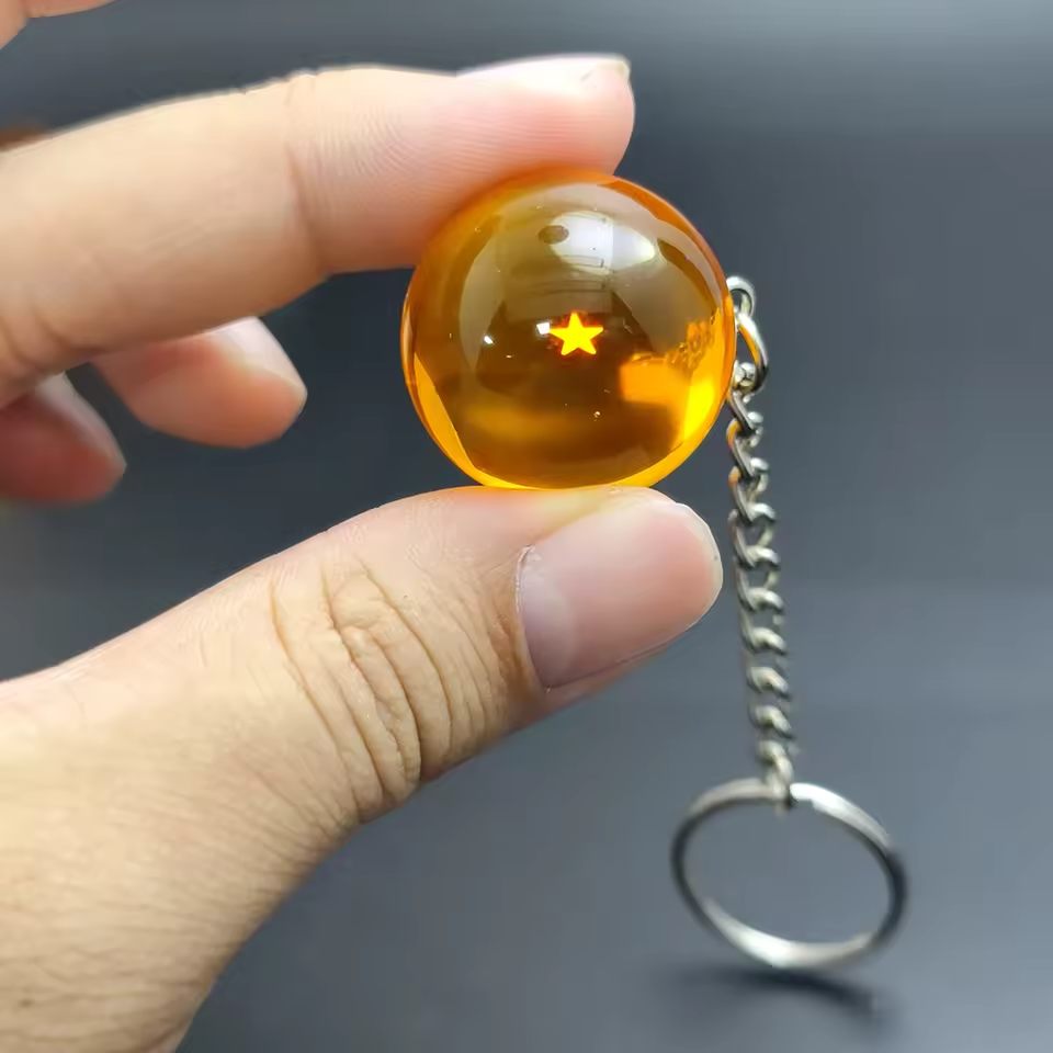 Anime Dragon Ball Keychain Set