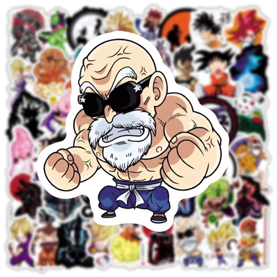 Dragon Ball 50pcs Waterproof Stickers