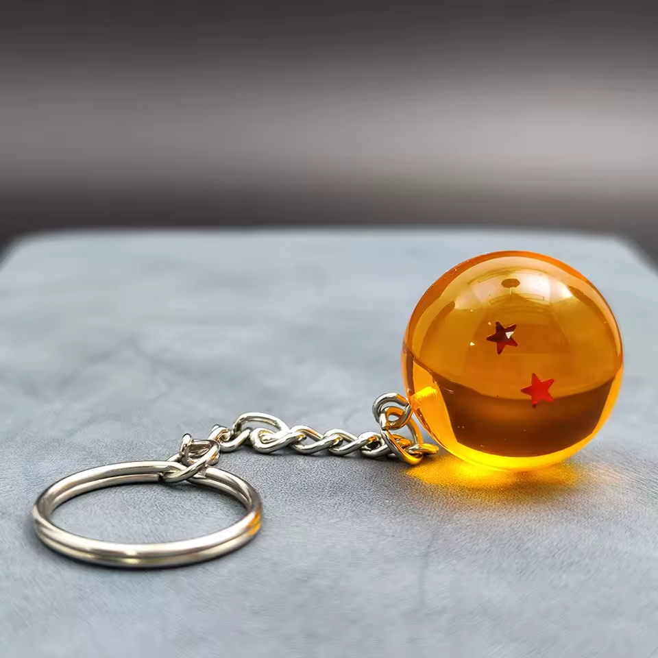 Anime Dragon Ball Keychain Set