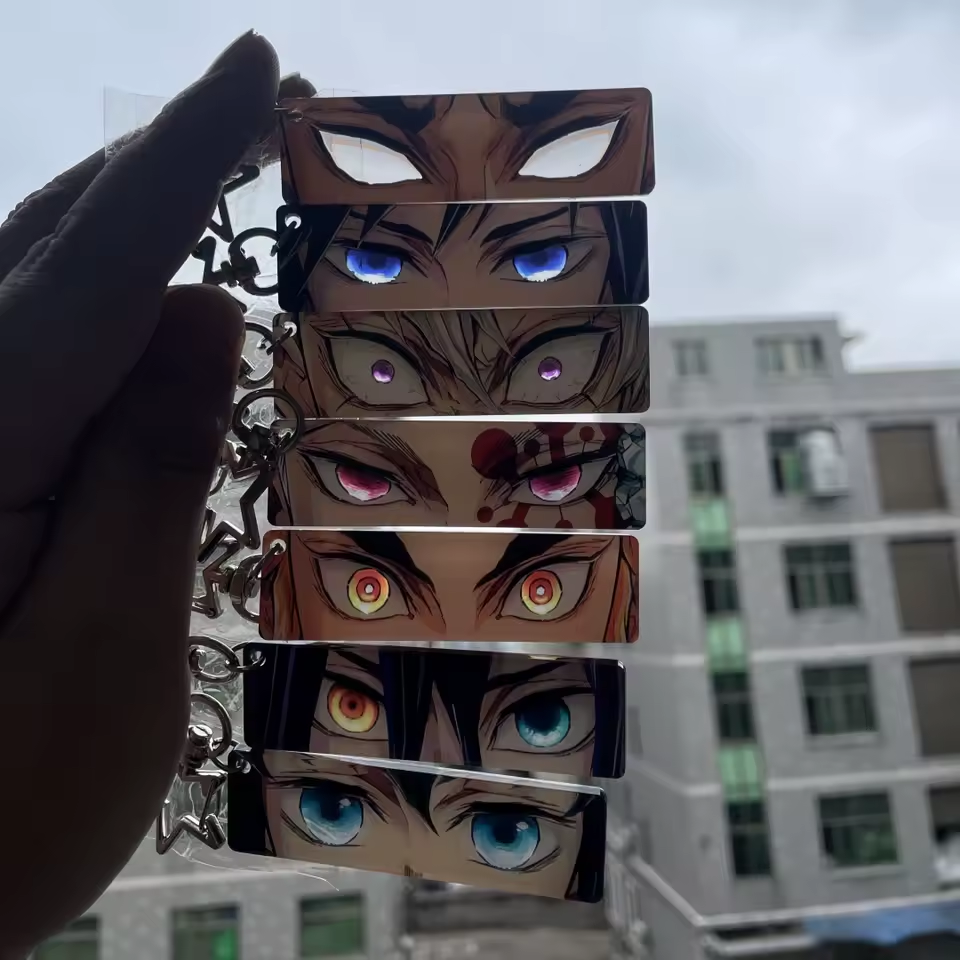 Luminous Eyes Demon Slayer Keychain