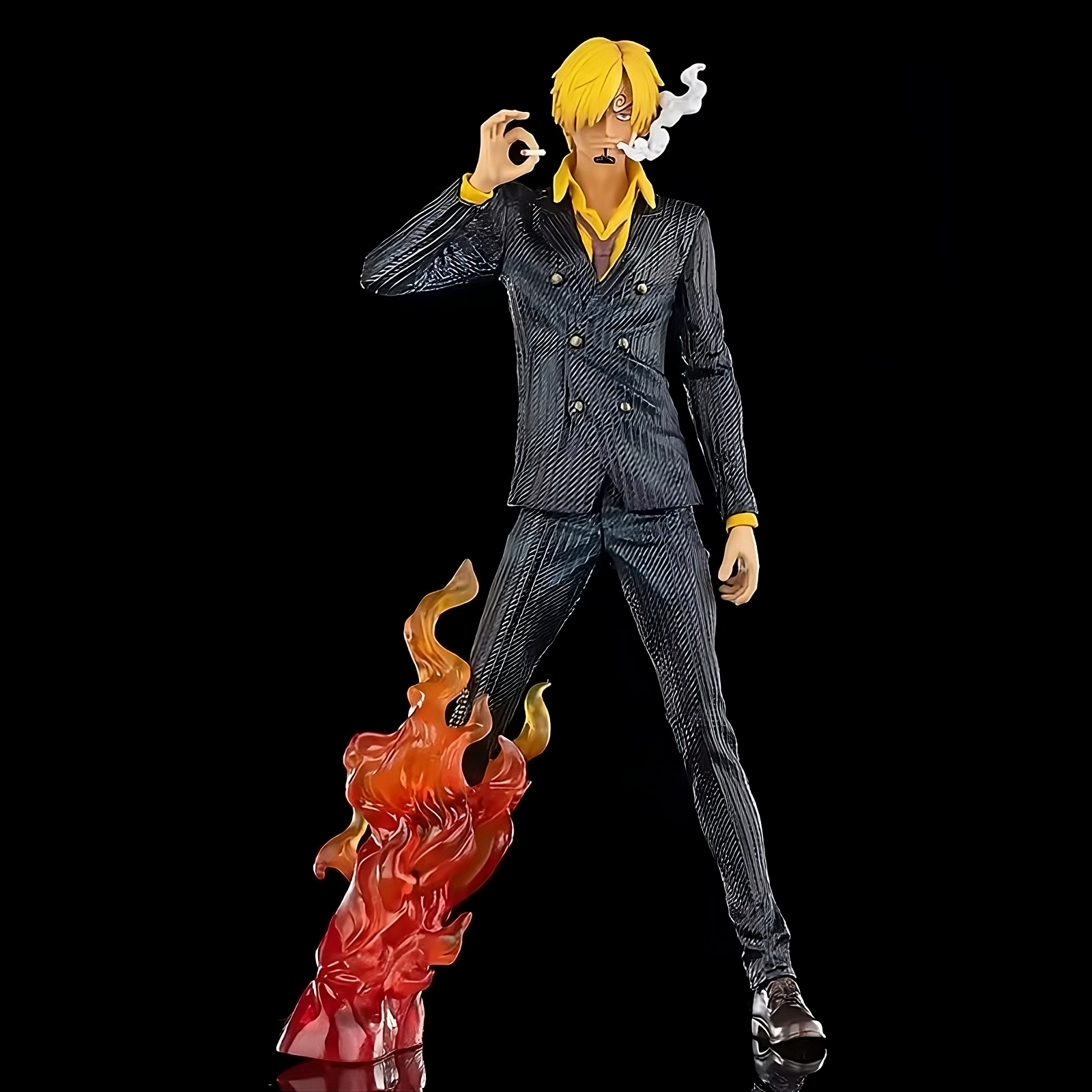 One Piece – Vinsmoke Sanji 32cm PVC Figure (2 Variants: White & Black Suits)
