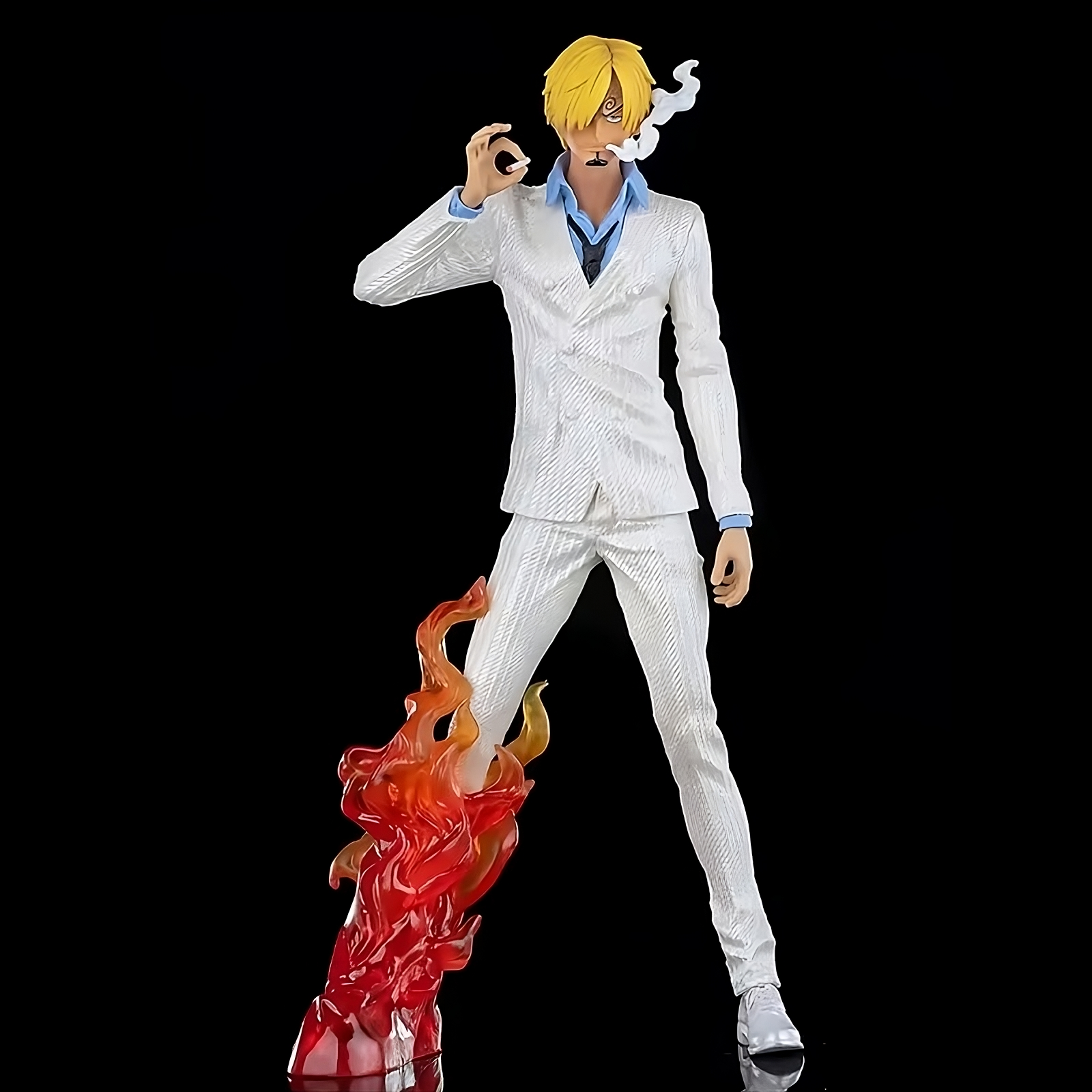 One Piece – Vinsmoke Sanji 32cm PVC Figure (2 Variants: White & Black Suits)