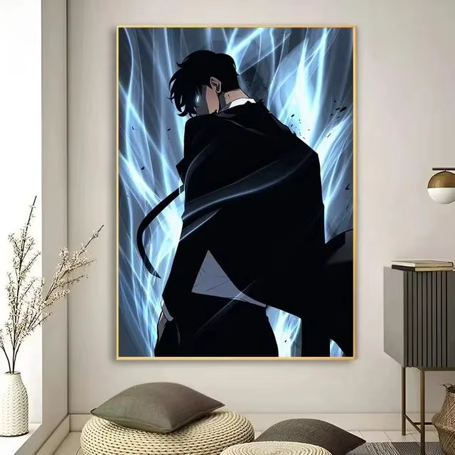 Solo Leveling Anime Wall Art Poster