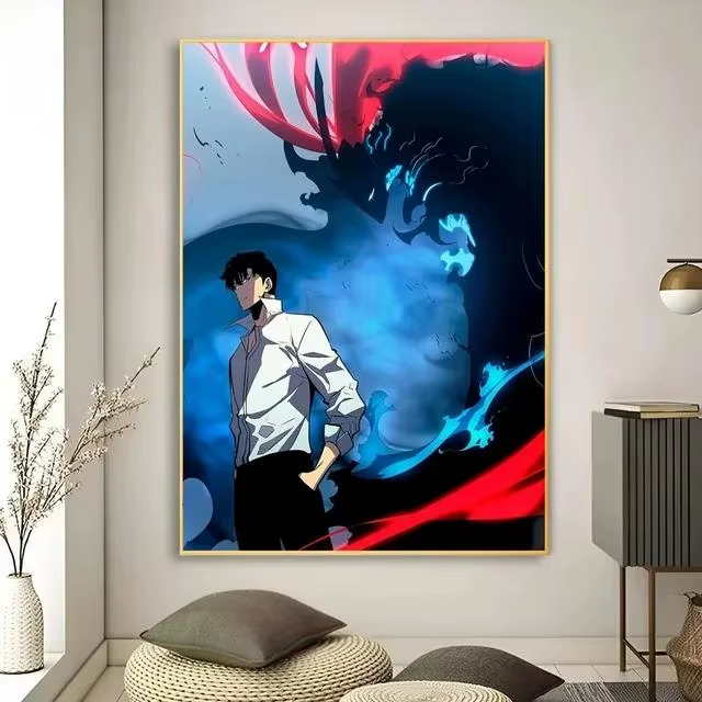 Solo Leveling Anime Wall Art Poster