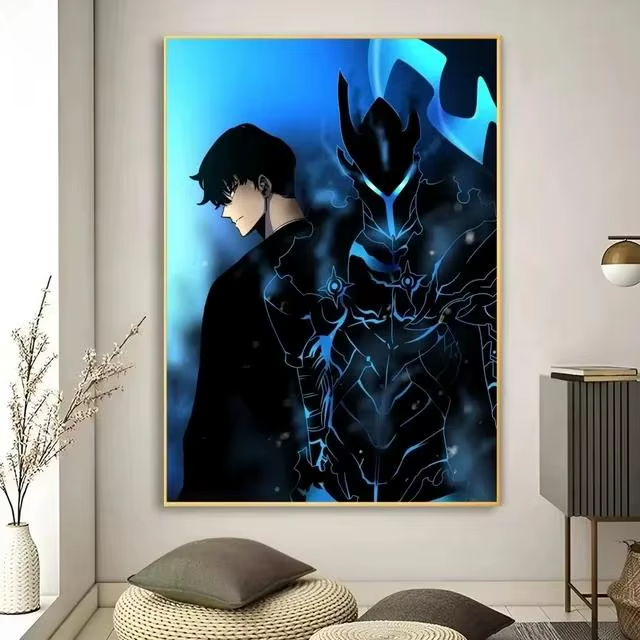 Solo Leveling Anime Wall Art Poster