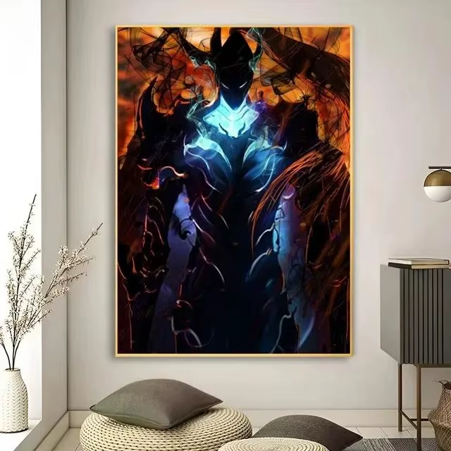 Solo Leveling Anime Wall Art Poster