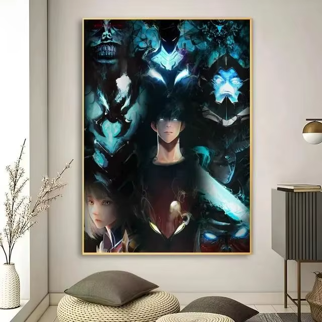Solo Leveling Anime Wall Art Poster
