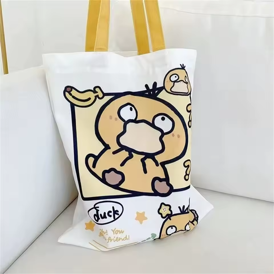 Kawaii Pokémon Canvas Tote Bag