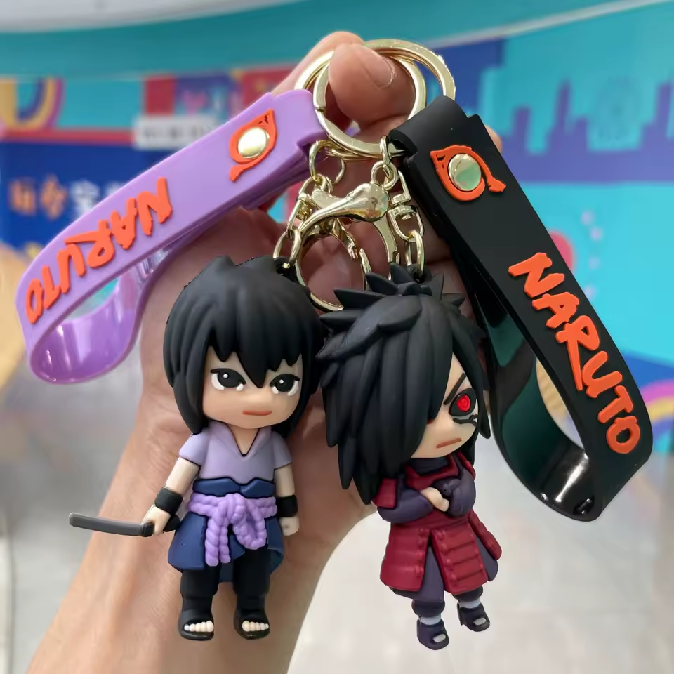 Naruto Anime Figure Keychain Collection – PVC Chibi Style